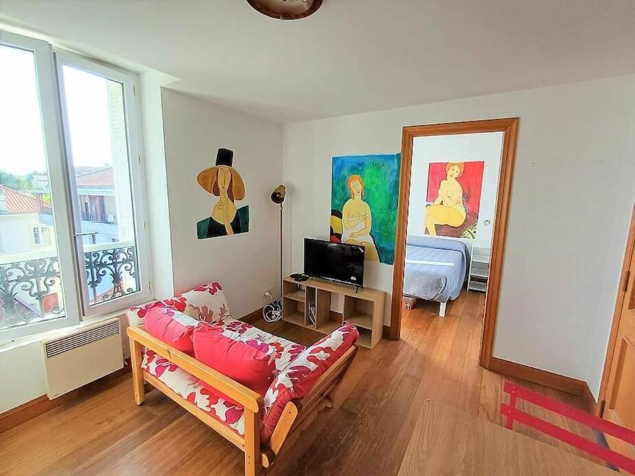 Bonito Estudio Reformado 1 Dormitorio 3 Personas Hendaye Εξωτερικό φωτογραφία